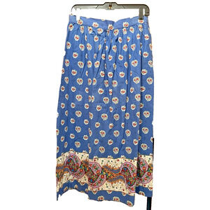 Vintage Long Skirt Hippie Country
